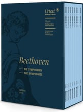 Beethoven: The Symphonies Orchestra Scores/Parts sheet music cover